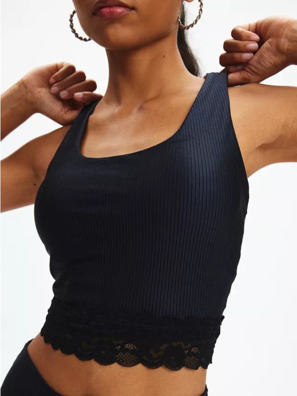 Beach Riot - Yara Lace Top Small